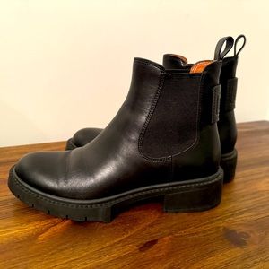 Coach Chelsea boots black